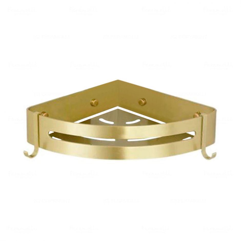 Полка для ванных принадлежностей Feramolli GL309, золото