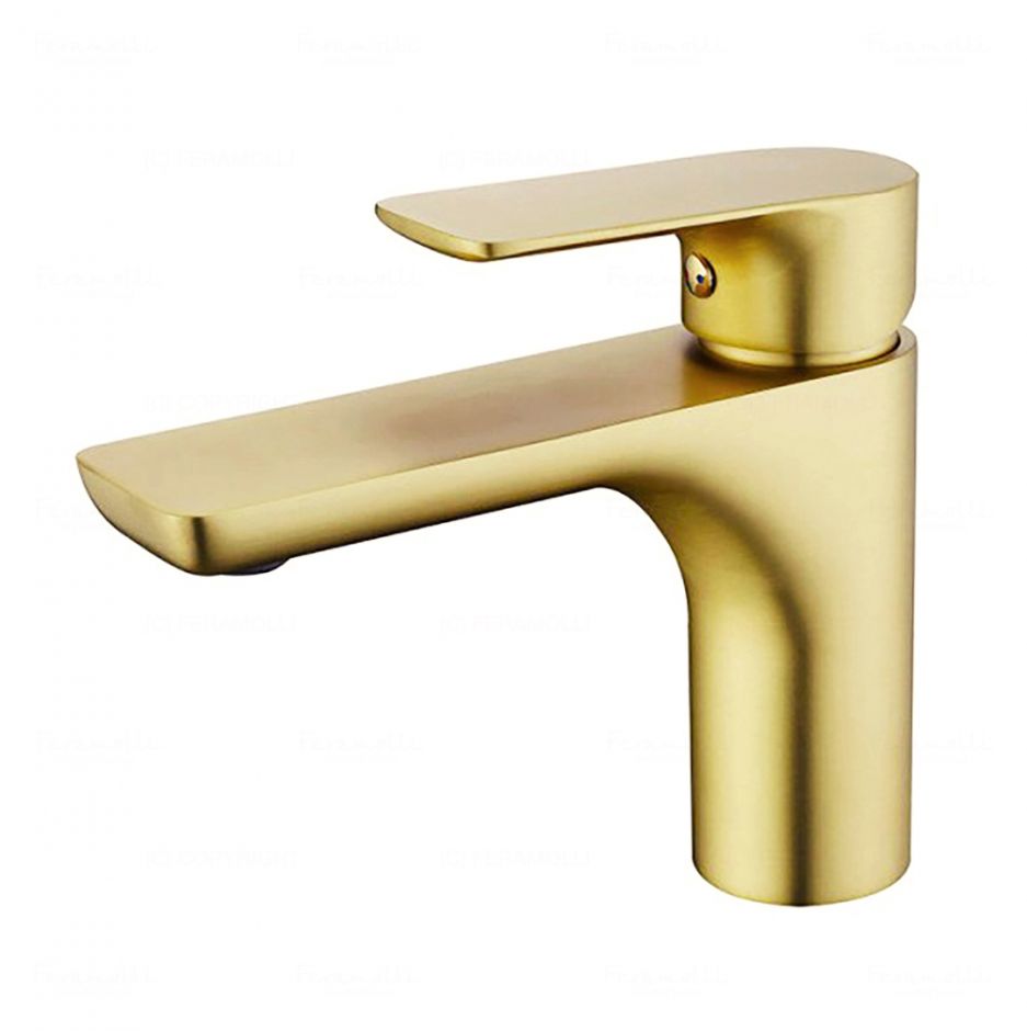 Смеситель для раковины Feramolli GL645, золото