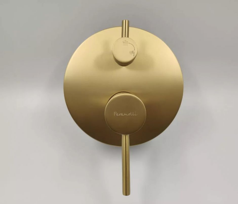 Душевая система Feramolli 3in1 GL733-12 (30см.), золото ФОТО