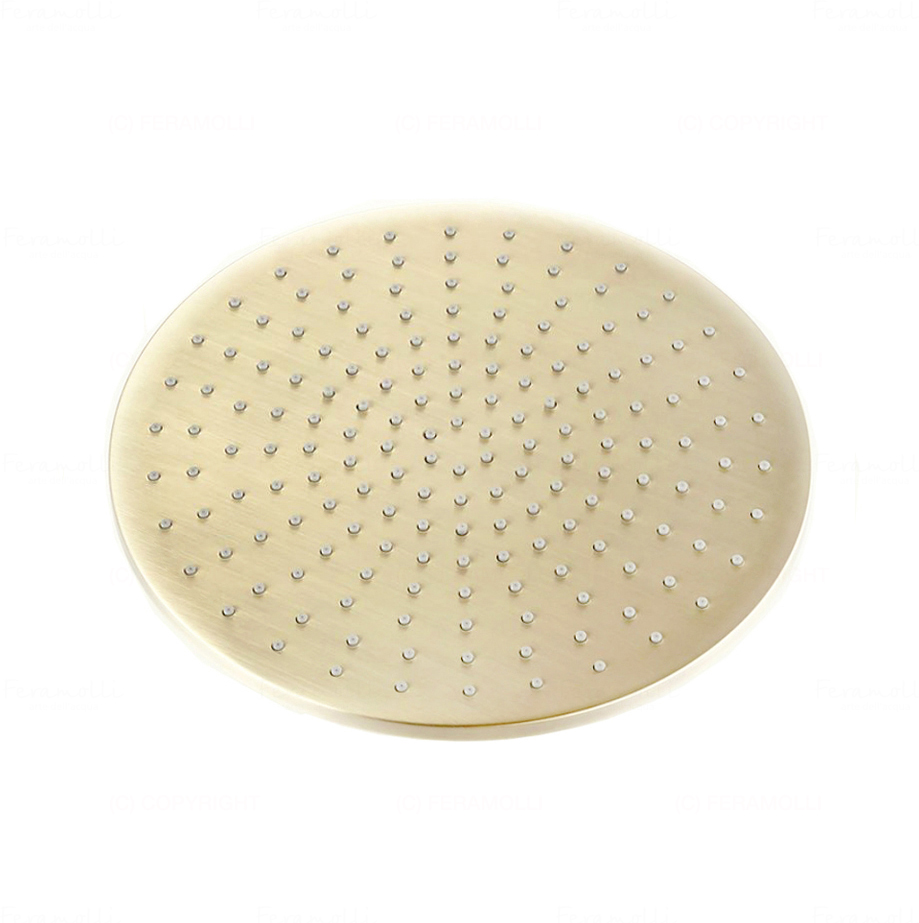 Верхний душ Feramolli GL770-10 (250мм.), золото