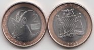 Замбия 2 квачи 2024 год UNC