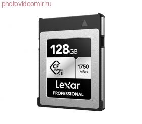 Карта памяти Lexar CFexpress Type B 128GB Professional SILVER Series (R1750/W1300)