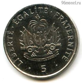 Гаити 5 сантимов 1997