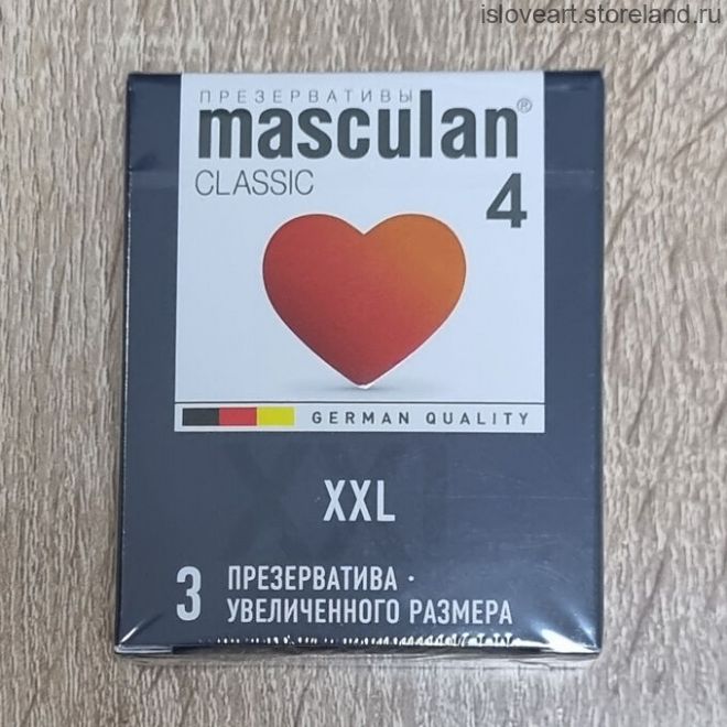 ПРЕЗЕРВАТИВЫ 4 CLASSIC (УВЕЛИЧЕННОГО РАЗМЕРА) 3 штуки