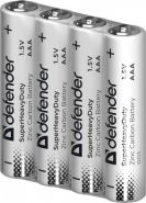 батарейка DEFENDER R03 AAA Zinc (СОЛЬ) S4 24/1200