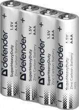 батарейка DEFENDER R03 AAA Zinc (СОЛЬ) S4 24/1200