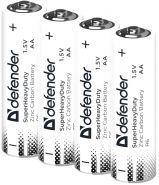 батарейка DEFENDER R6 AA Zinc (СОЛЬ) S12 60/1200