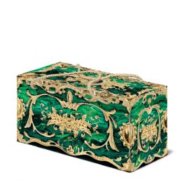 Малахитовая шкатулка 1500 грамм