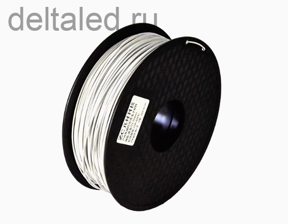 Белый филамент  для 3D принтера для наружнего применения PETG