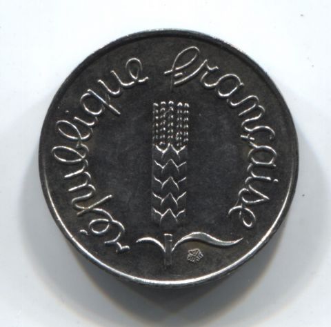 1 сантим 1965 Франция