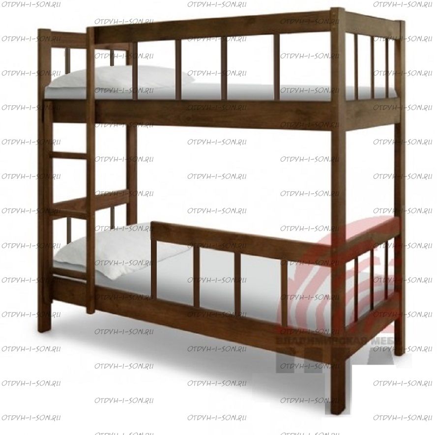 Кровать двухъярусная Оля-2 (ВМК Шале)