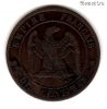 Франция 10 сантимов 1855 В