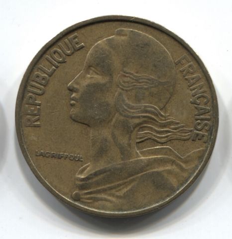 20 сантимов 1962 Франция