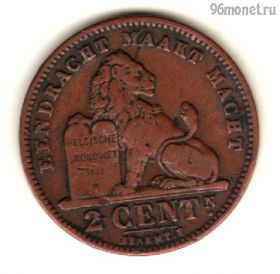 Бельгия 2 сантима 1905
