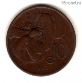 Италия 10 чентезимо 1923