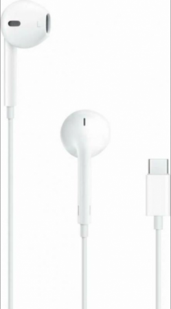 наушники apple earpods с разъёмом lightning  white