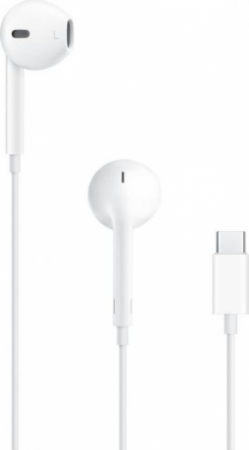 наушники apple earpods с разъёмом type c  white
