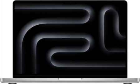 Apple Macbook Pro MR7K3 [14.2" 3024 X 1964 8 Гб 1000 Гб Apple M3 / 4 Ггц] Silver RU Клавиатура