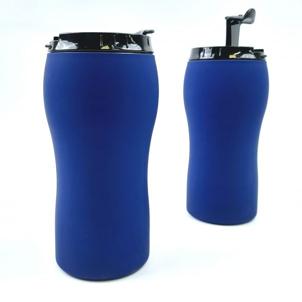 Термокружка Velvet синяя