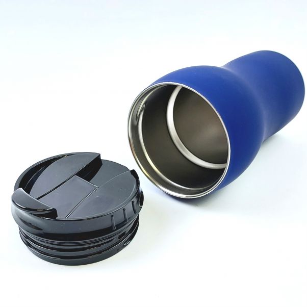 Термокружка Velvet синяя