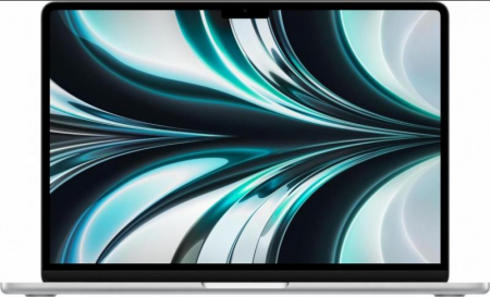 Apple Macbook Air MLXY3 [13.6" 2560 X 1664 8 Гб 256 Гб Apple M2 / 3.5 Ггц] Silver RU Клавиатура