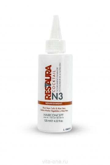 RESTAURA  коктейль N3 Восстанавливающий питательный усилитель HAIR CONCEPT 125мл