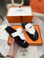 Шлепанцы сланцы HERMES Premium