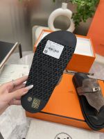 Шлепанцы сланцы HERMES Premium