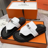 Шлепанцы сланцы HERMES Premium