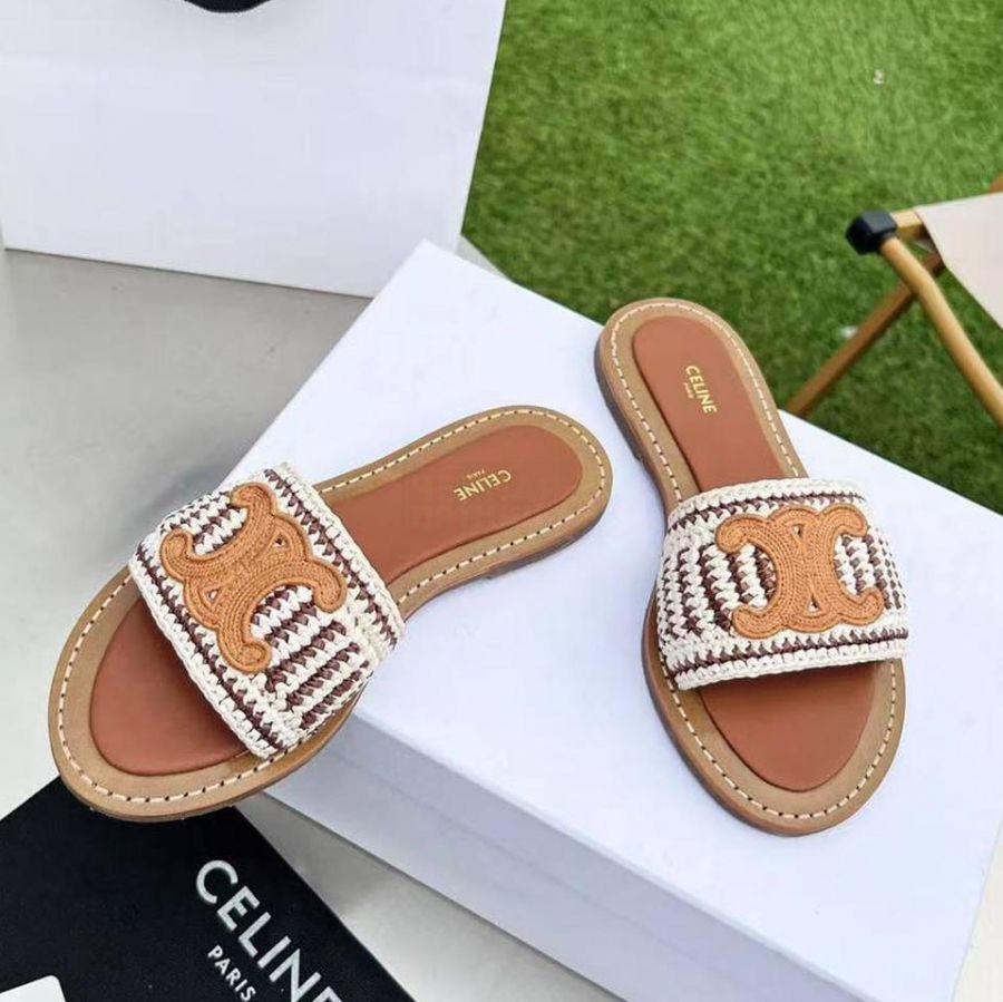 Шлепанцы CELINE Premium