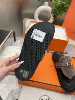 Шлепанцы сланцы HERMES Premium