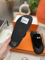 Шлепанцы сланцы HERMES Premium