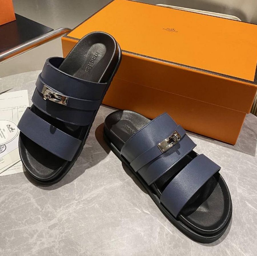 Шлепанцы HERMES Premium