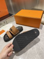 Шлепанцы HERMES Premium