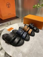 Шлепанцы HERMES Premium