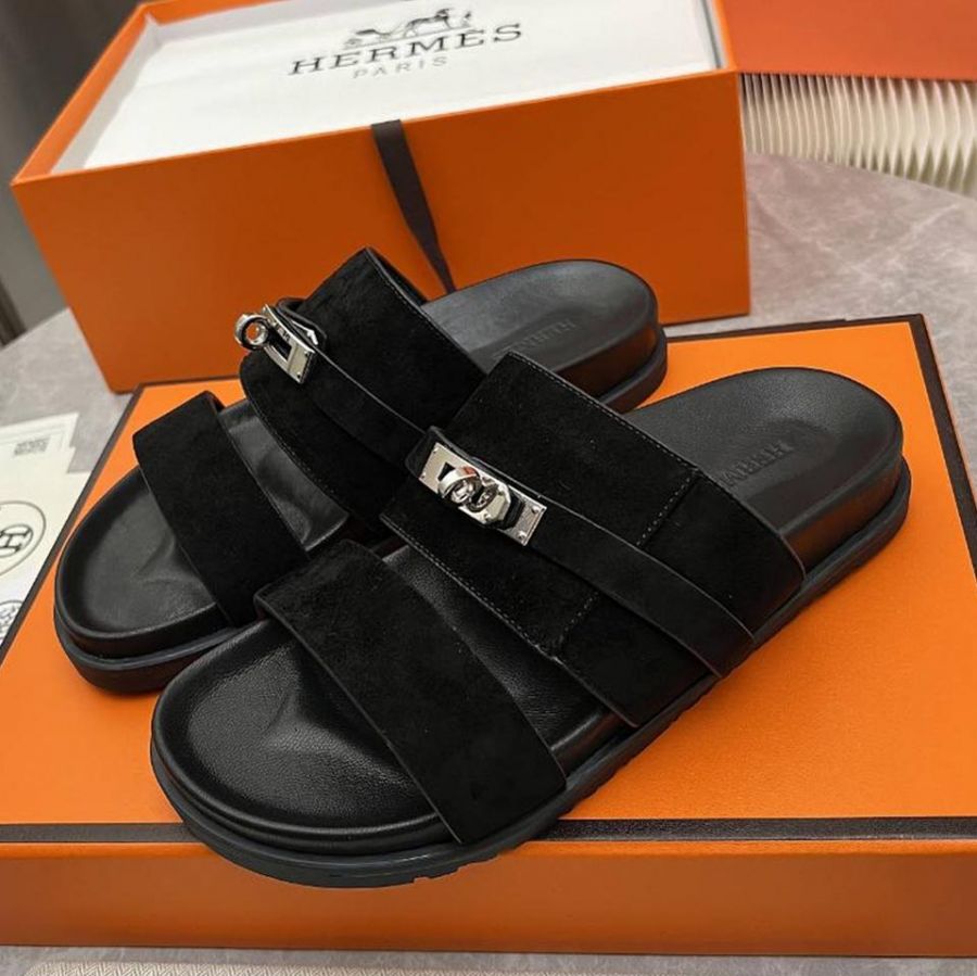 Шлепанцы HERMES Premium