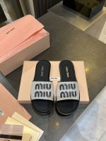 Шлепанцы MIU MIU Premium