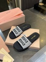 Шлепанцы MIU MIU Premium