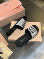 Шлепанцы MIU MIU Premium