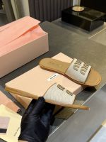 Шлепанцы MIU MIU Premium