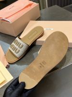 Шлепанцы MIU MIU Premium