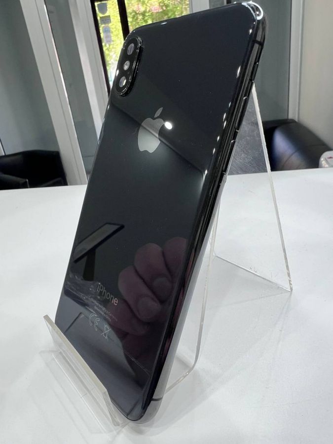 Apple iPhone корпус XS сборе со шлейфами, стеклом камеры оригинал с разбора (снятый) мелкие потертости черный