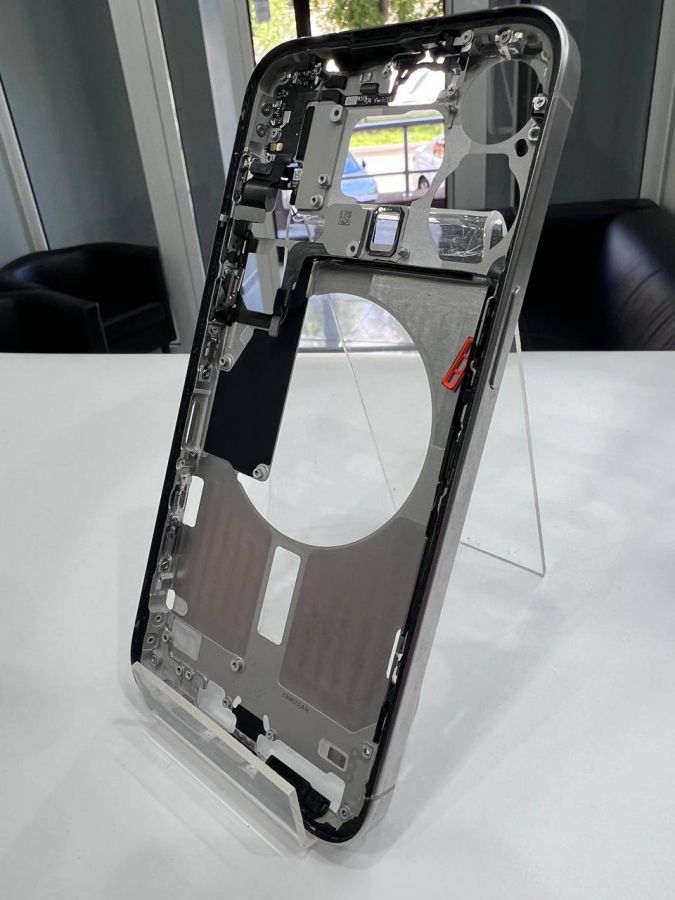 Apple iPhone корпус 15 pro max оригинал с разбора (снятый) идеал серебро