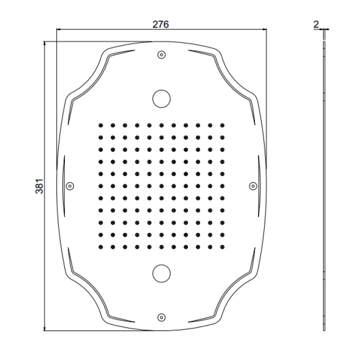 Верхний душ Carimali MyDream Colonial 23077X-CRX ФОТО