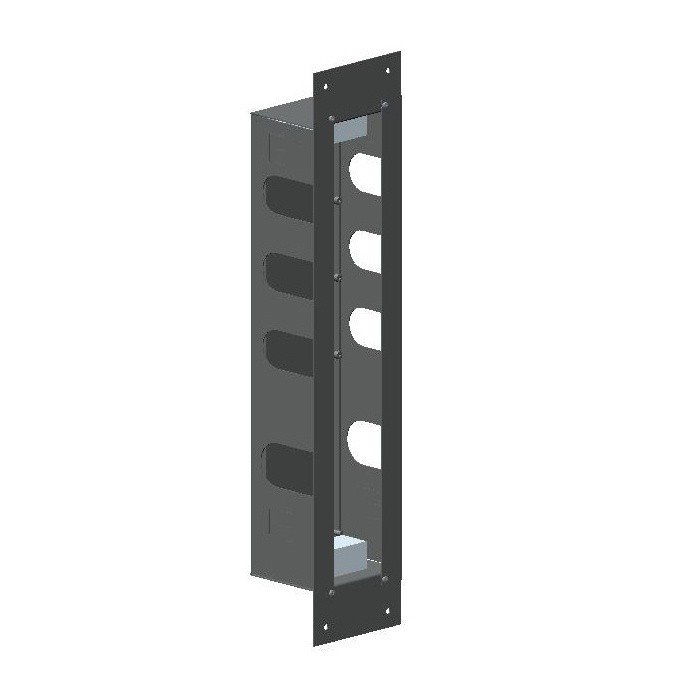 Короб для сборки термостатического смесителя на 3 выхода CARIMALI KIT00030