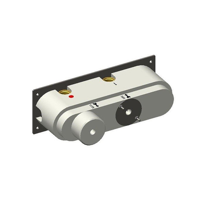 Изображение Встраиваемая часть прогрессивного смесителя на 3 выхода CARIMALI W21939CR