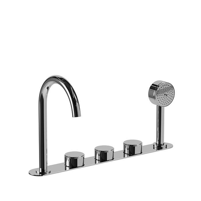 Смеситель на борт ванны Carimali Still Oh 0-STL6501-CR