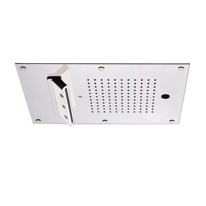 Верхний душ с хромотерапией 450х300 мм  Carimali MyDream 23079XN/S-CRX