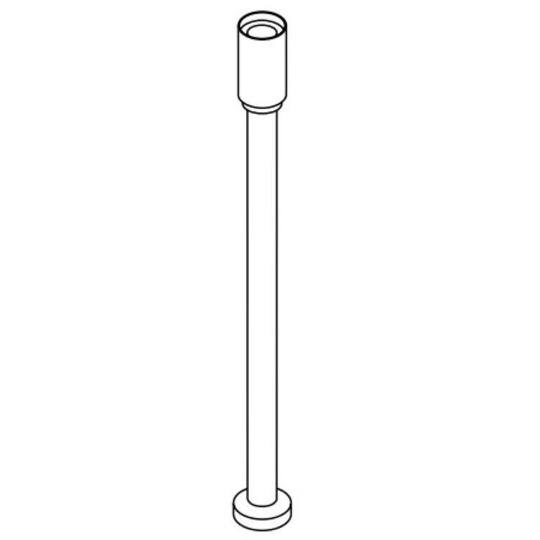 Изображение Сифон Agape 1 1/4 d 40мм H 920 мм-max цвет хром