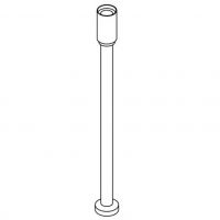 Сифон Agape 1 1/4 d 40мм H 920 мм-max цвет хром схема 1